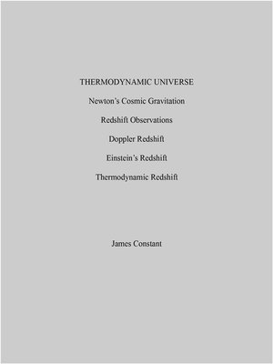 cover image of Thermodynamic Universe